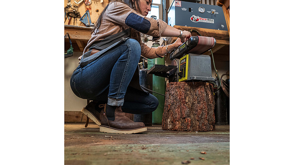 Danner Bull Run Chelsea 6in Height Shoes - Womens, Brown Wedge, 7, Width M, 15482-7-M