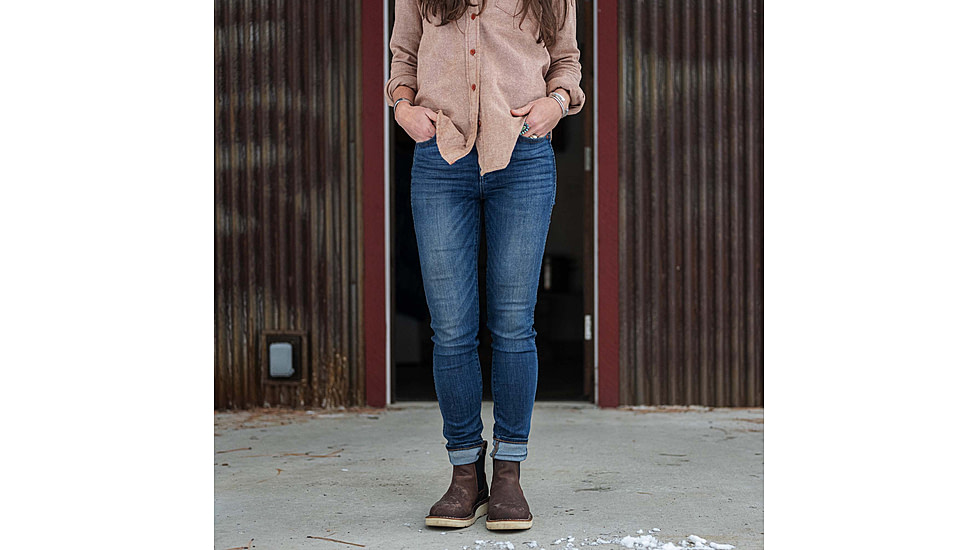 Danner Bull Run Chelsea 6in Height Shoes - Womens, Brown Wedge, 7, Width M, 15482-7-M