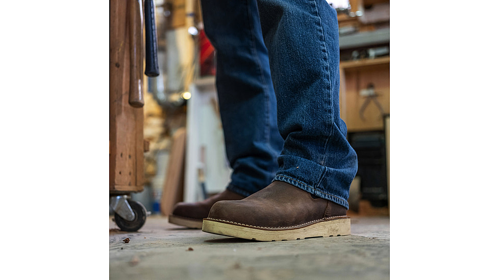 Danner Bull Run Chelsea 6 in Shoes - Mens, 10.5 US, Medium Width, Brown, 10.5, 15484-10.5D