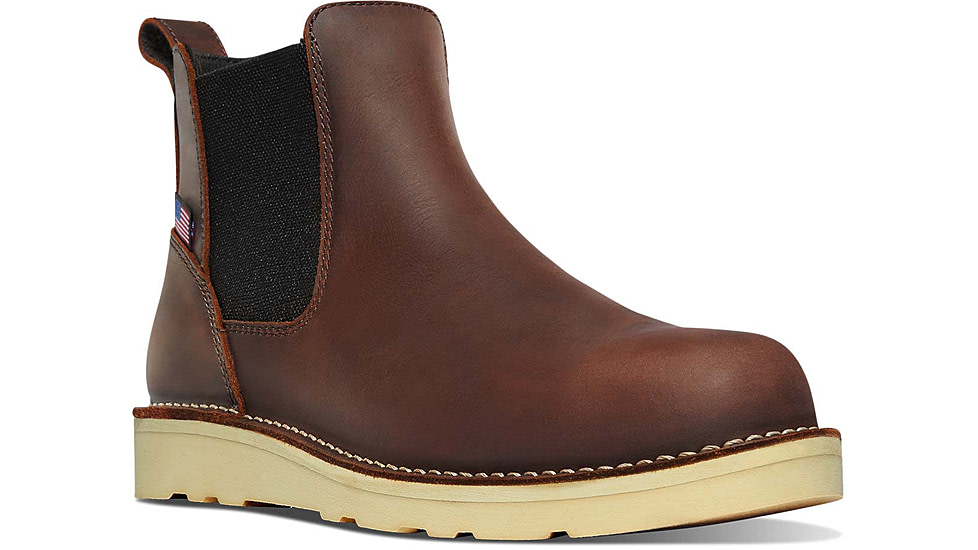 Danner Bull Run Chelsea 6in Shoes - Men's, Brown, 7 US, D, 15481-7D