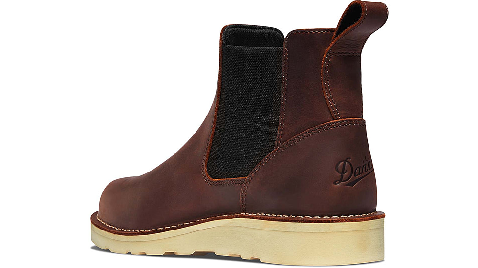 Danner Bull Run Chelsea 6in Height Shoes - Mens, Brown Wedge, 9.5, Width D, 15481-9.5-D