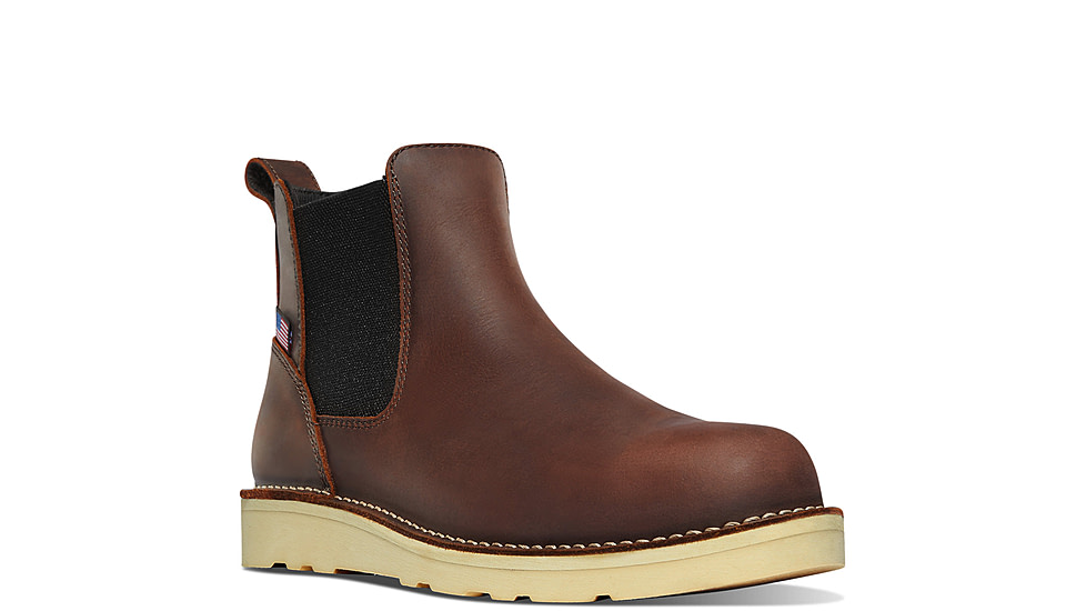 Danner Bull Run Chelsea 6in Shoes - Mens, Brown, 9.5 US, D, 15481-9.5D