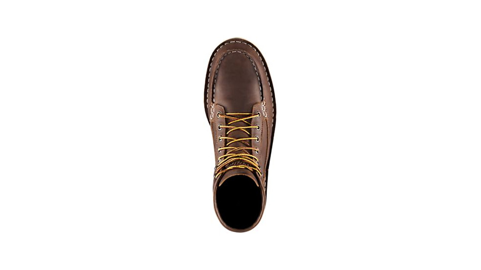 Danner Bull Run Moc Toe 6in Boots, Brown, 7EE, 15563-7EE
