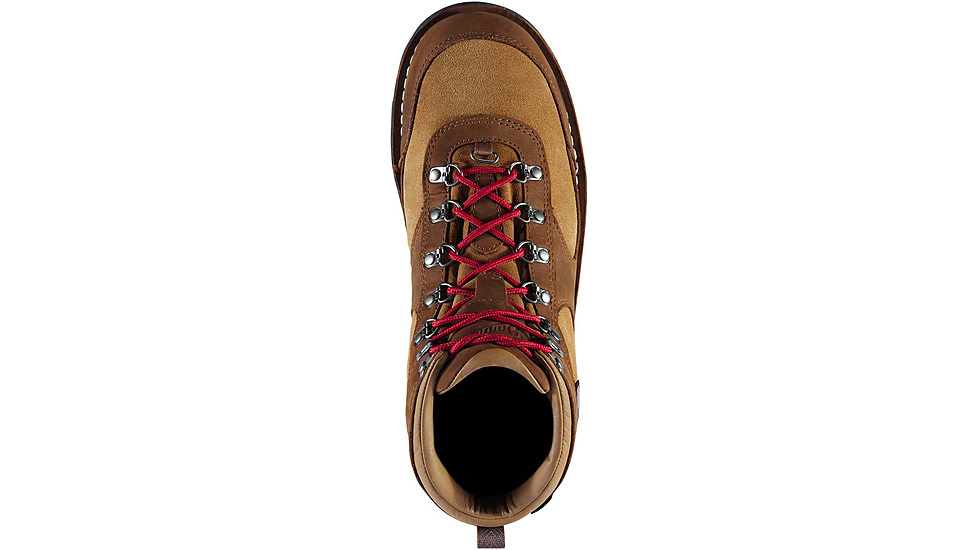 Danner Cascade Crest 5in GTX Hiking Shoes - Mens, Wide, Grizzly Brown/Rhodo Red, 13, 60430-13EE