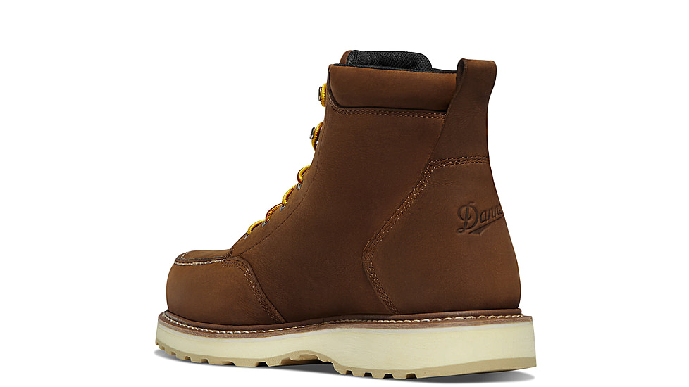 Danner Cedar River Moc 6in Aluminum Toe Work Shoes - Mens, Brown, 7.5 US, D, 14301-7.5D