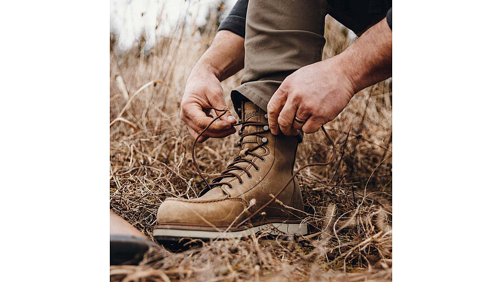 Danner Cedar River Moc Toe Hunter 8in Shoes - Mens, Wide, Timberwolf, 10.5, 14304-10.5EE