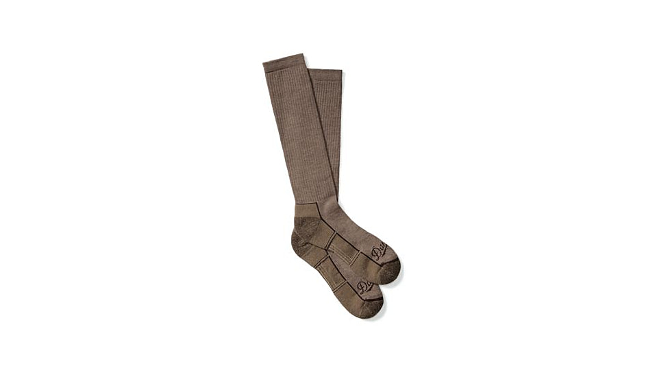 Danner Hunt Lightweight Synthetic OTC Socks, Brown, L 75001-L