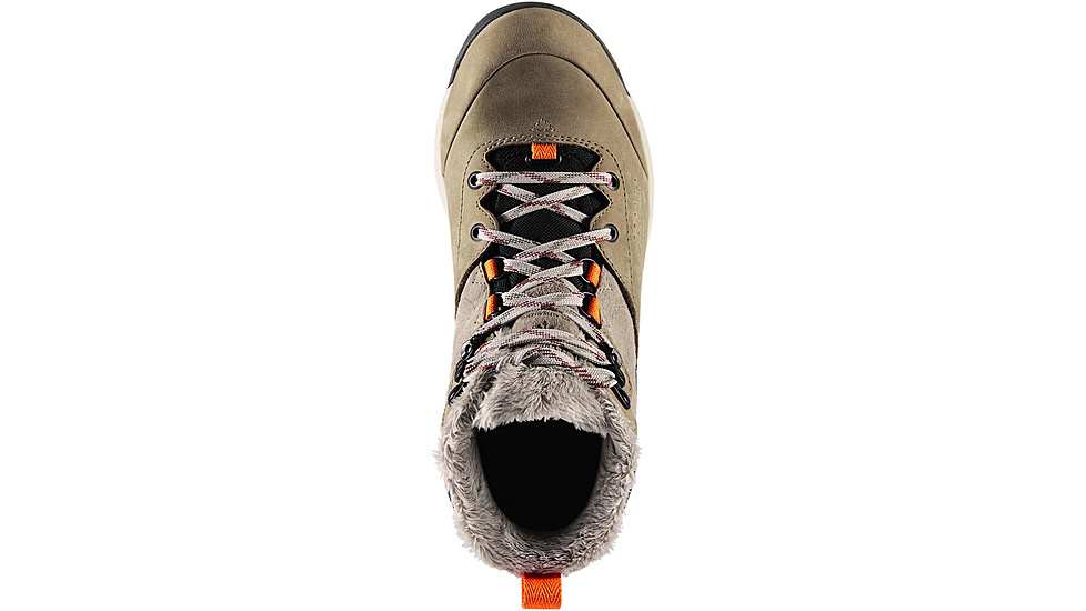 Danner Inquire Mid Winter 5in Shoes - Womens, Hazelwood/Tangerine/Red, 6.5 US, Medium, 64571-M-6.5