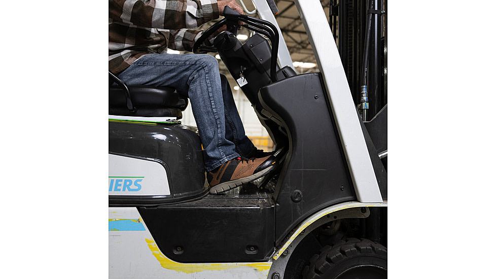 Danner Lead Time 3in Composite Toe Work Shoes - Mens, Brown, 11.5 US, EE, 12400-11.5EE