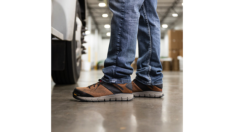 Danner Lead Time 3in Composite Toe Work Shoes - Mens, Brown, 11.5 US, EE, 12400-11.5EE
