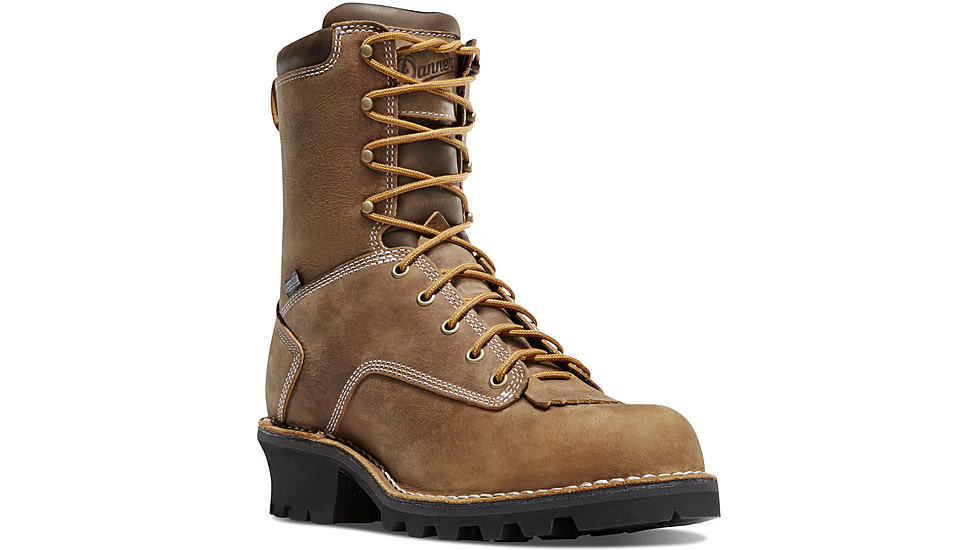 Danner Logger 8in Boots, Brown, 8D, 15439-8D