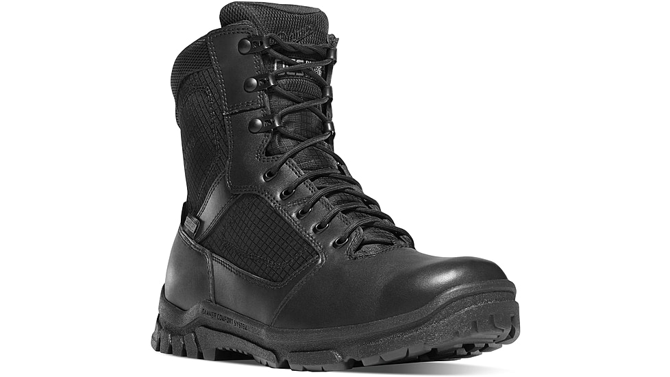Danner Lookout Side-Zip 8in Boots, Black, 6D, 23824-6D
