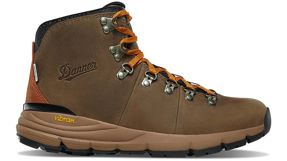 Danner Mountain 600 4.5 in Hiking Boots - Womens, Medium, Chocolate Chip/Golden Oak, 10.5, 62290-10.5M