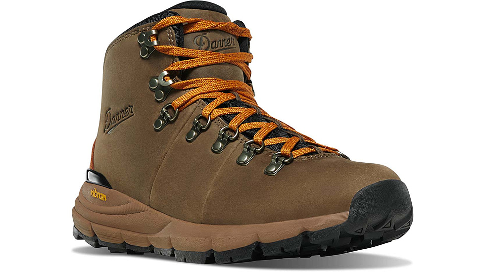 Danner Mountain 600 4.5 in Hiking Boots - Womens, Medium, Chocolate Chip/Golden Oak, 10.5, 62290-10.5M