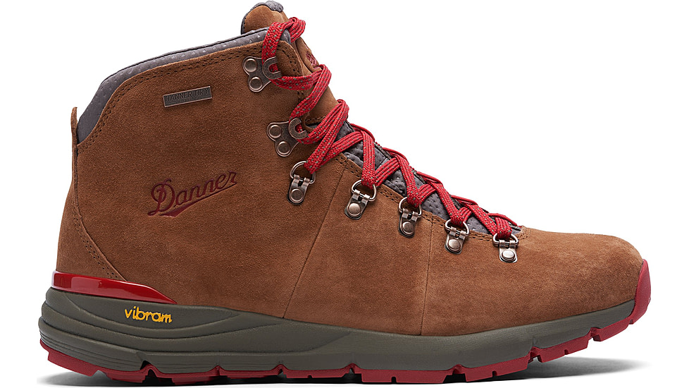 Danner Mountain 600 4.5in Hiking Boot - Mens, Brown/Red, Medium, 7.5, 62241-D-7.5