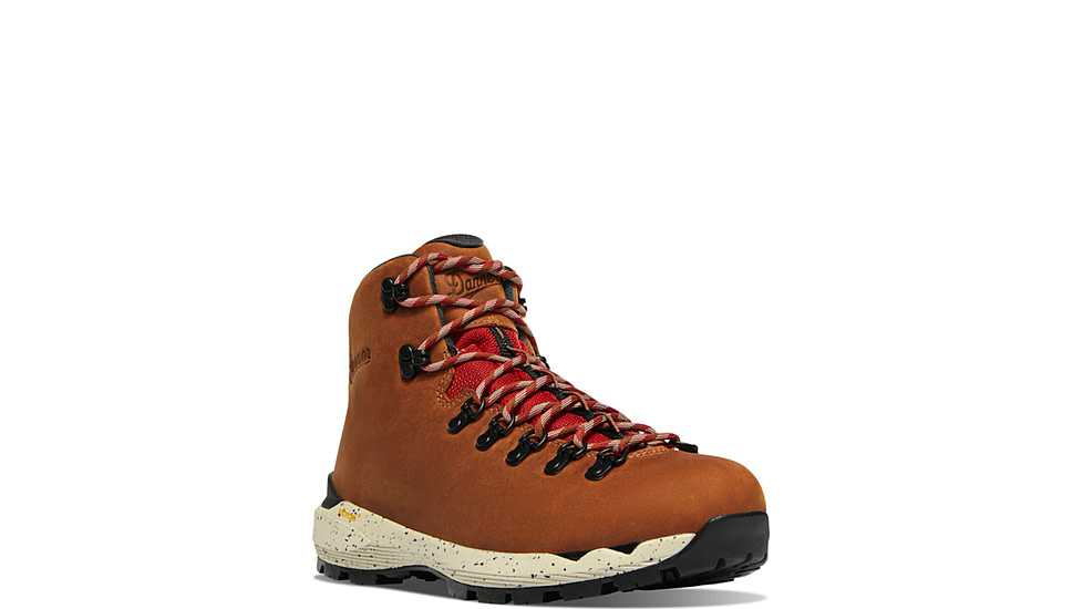 Danner Mountain 600 Evo 4in GTX Hiking Shoes - Womens, Mocha Brown/Rhodo Red, 8M, 62711-M-8
