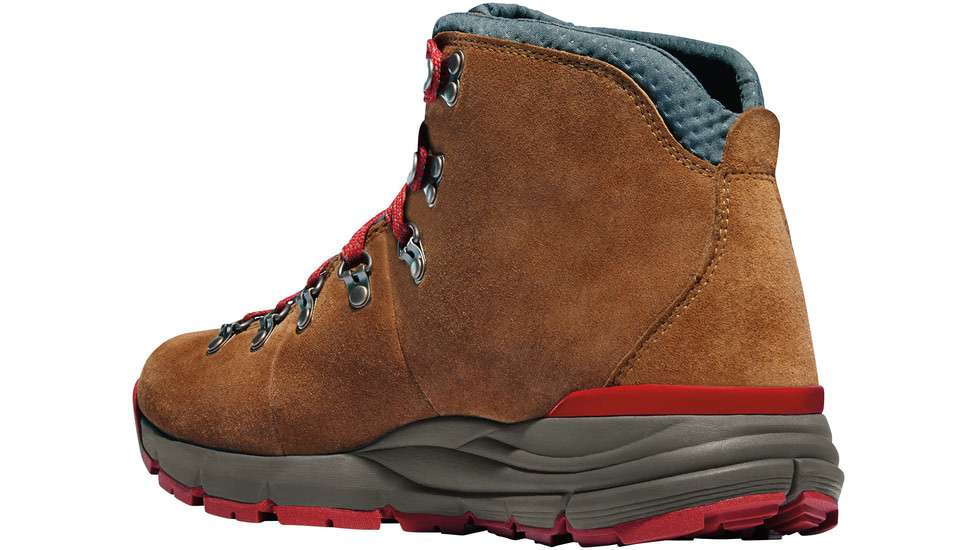 Danner Mountain 600 Hiking Boot - Women's-Brown/Red-Medium-8
