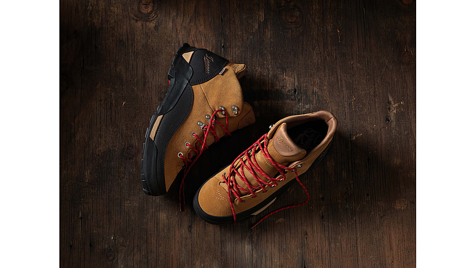 Danner Panorama Mid 6in Shoes - Mens, Brown/Red, 11.5, D, 63433-11.5-D