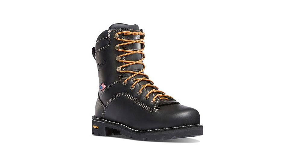 Danner Quarry USA 8in Boots, Black, 9.5EE, 17309-9-5EE
