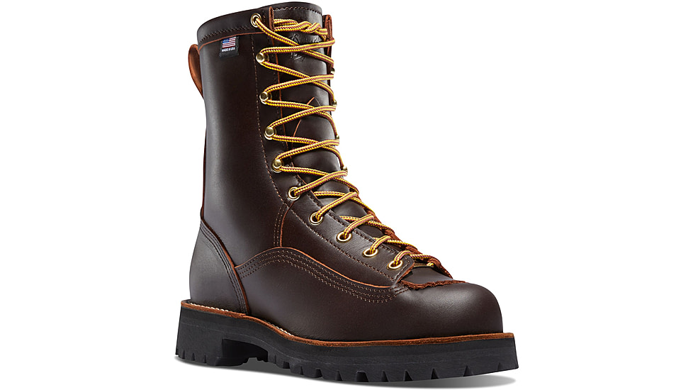 Danner Rain Forest 8in Boots, Brown, 7D, 10600-7D