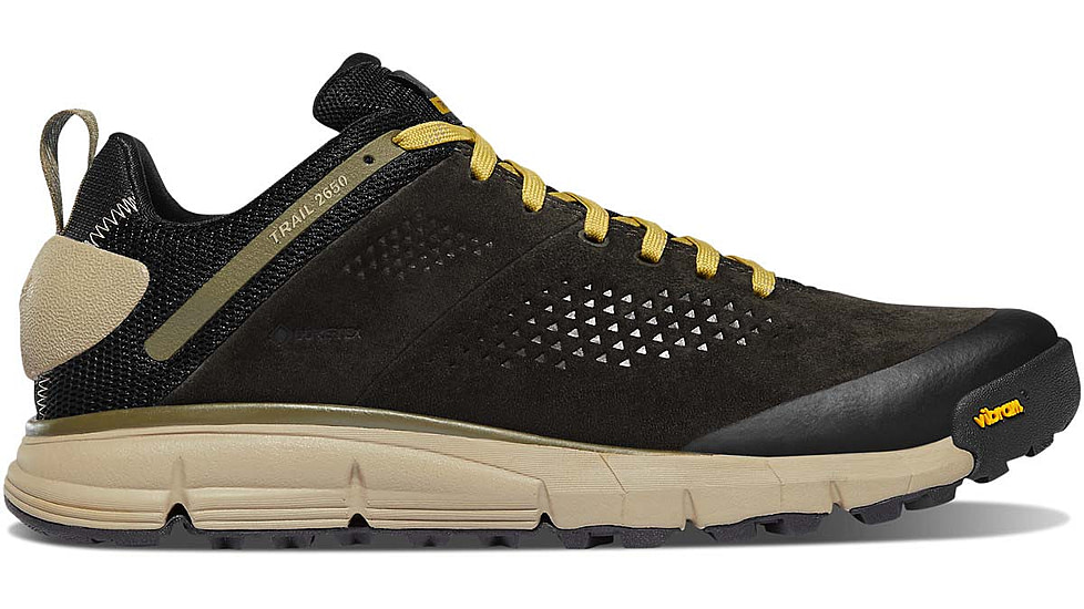 Danner Trail 2650 3in GTX Hiking Shoes - Mens, Black Olive/Flax Yellow, 11.5 US, Medium, 61287-D-11.5