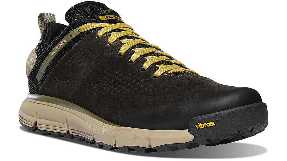 Danner Trail 2650 3in GTX Hiking Shoes - Mens, Black Olive/Flax Yellow, 11.5 US, Medium, 61287-D-11.5