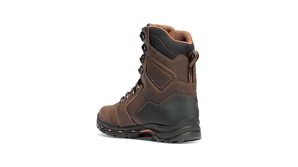 Danner Vicious 8in 400G Insulation Non-Metallic Toe Boots, Brown, 13D, 13874-13D