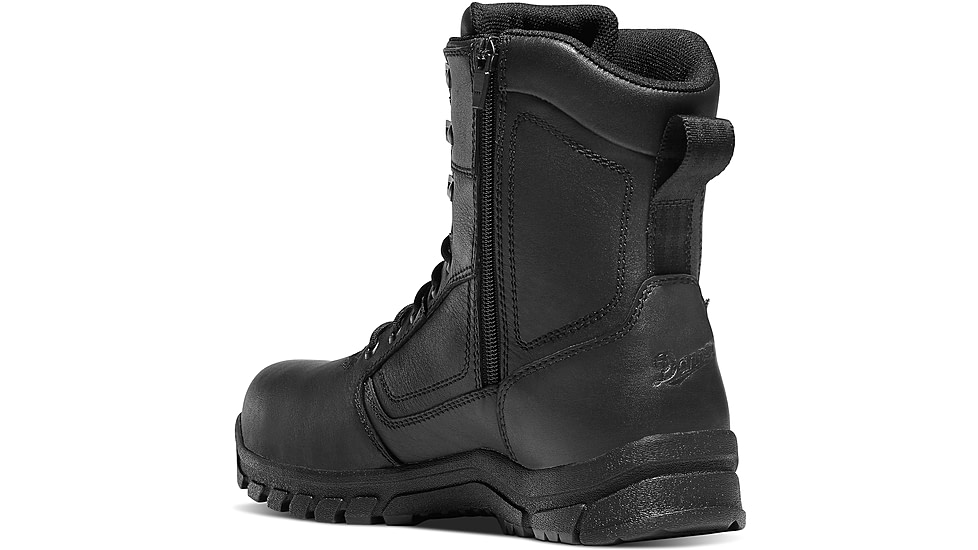 Danner Lookout EMS/CSA Side-Zip 8in Non-Metallic Toe Boots, Black, 3B, 23826-3B
