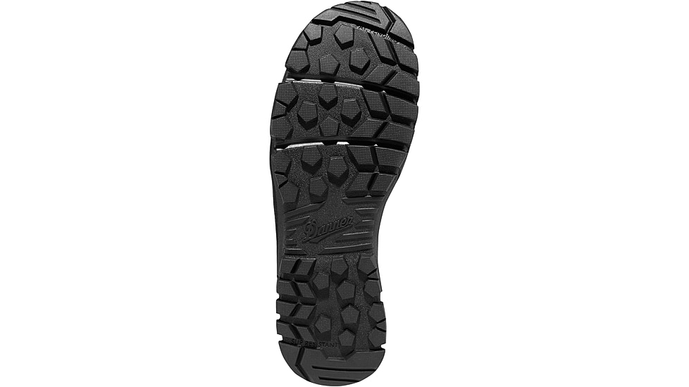 Danner Lookout EMS/CSA Side-Zip 8in Non-Metallic Toe Boots, Black, 3B, 23826-3B