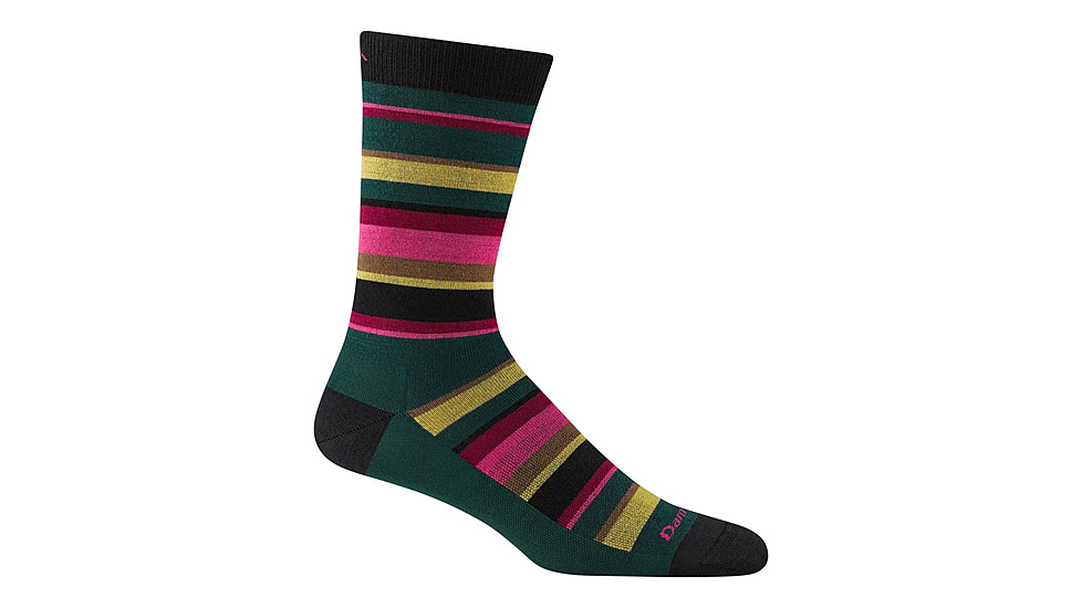 Darn Tough Druid Crew Lightweight Socks - Mens, Pine, Large, 6090-PINE-L-DARN