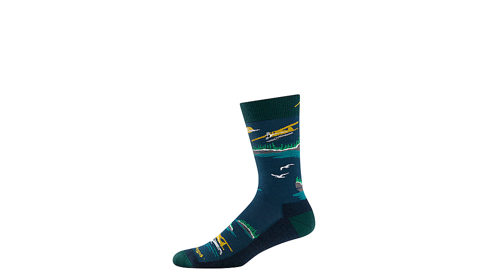 Darn Tough Float Boat Crew Lightweight Socks - Mens, Midnight, Medium, 6120-MIDNIGHT-M-DARN