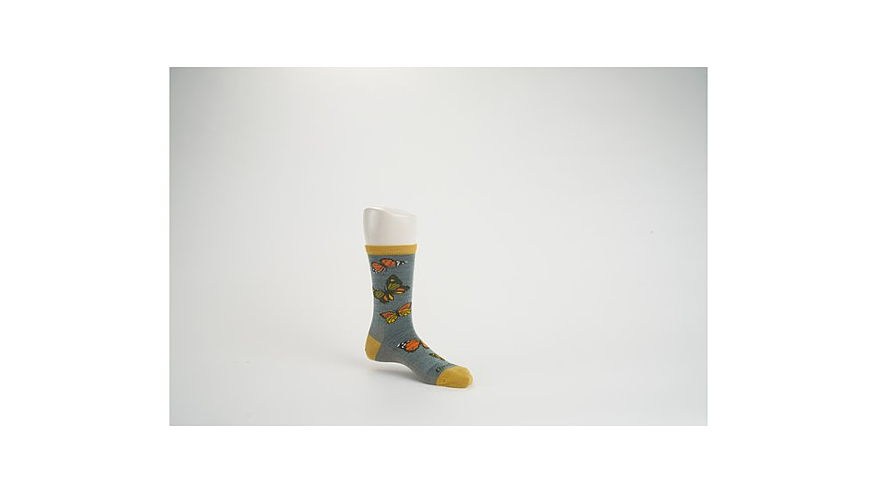 Darn Tough Flutter Crew Lightweight Socks - Womens, Seafoam, Medium, 6109-SEAFOAM-M-DARN