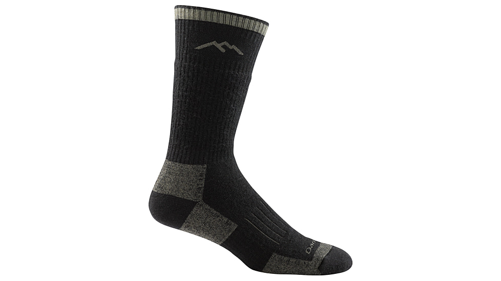 Darn Tough Hunter Boot Midweight Sock with Full Cushion, Male, Charcoal, Extra Small, 2012-CHARCOAL-XS-DARN
