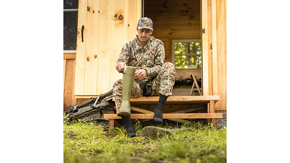 Darn Tough Hunting Boot Midweight With Cushion - Mens, Charcoal, Extra Large, 2111-CHARCOAL-XL-DARN