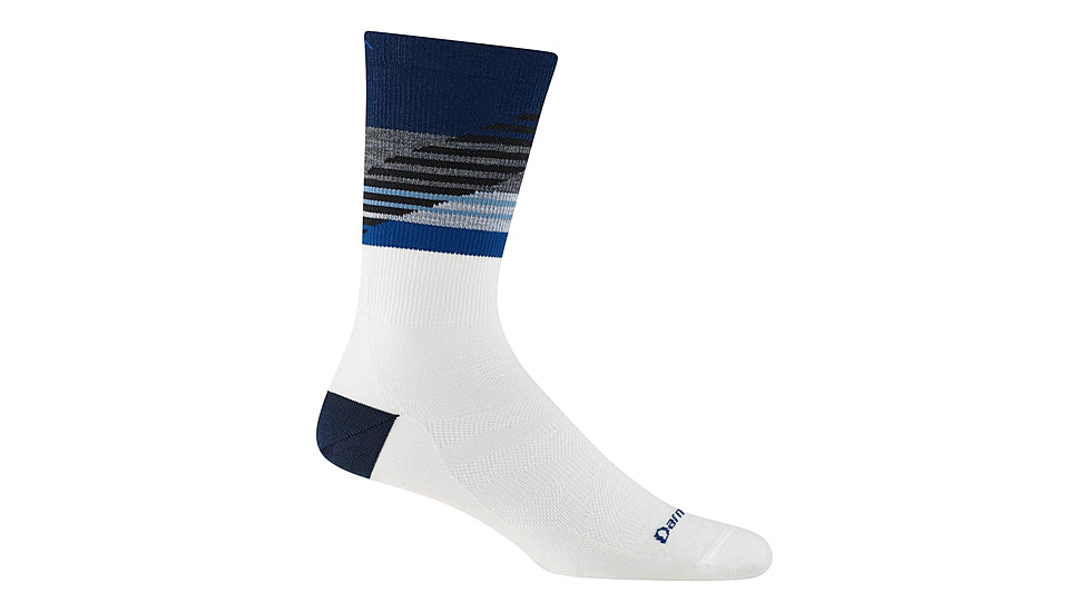 Darn Tough Lillehammer Nordic Boot Lightweight Socks - Mens, White, Large, 8032-WHITE-L-DARN