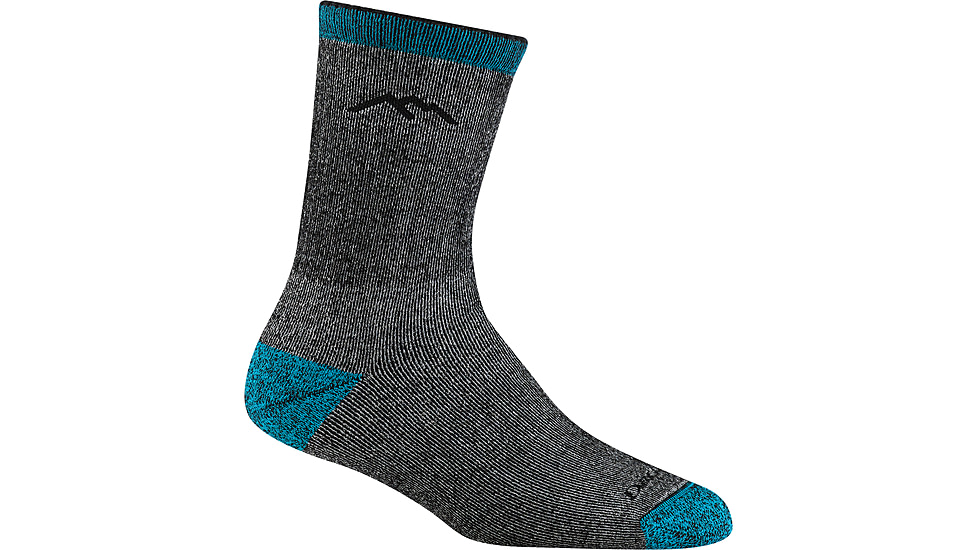 Darn Tough Mountaineering Micro Crew Heavyweight with Full Cushion Socks - Womens, Midnight, Medium, 5011_MIDNIGHT_M_DARN