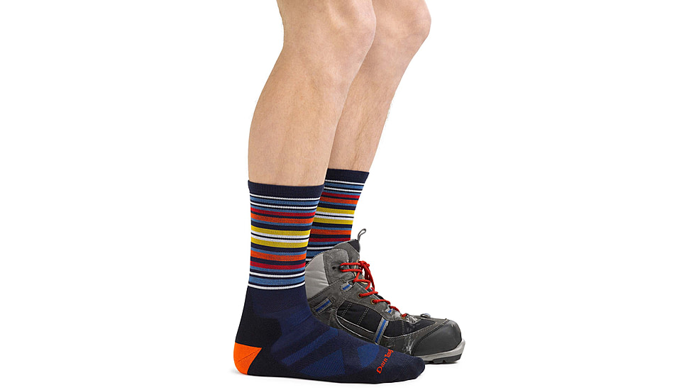 Darn Tough Oslo Nordic Boot Lightweight Ski Sock - Mens, Eclipse, Extra Large, 8034-ECLIPSE-XL-DARN