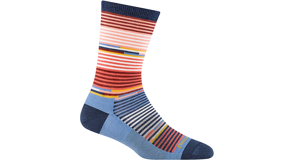 Darn Tough Pixie Crew Lightweight Socks - Womens, Vapor, Large, 1692-VAPOR-L-DARN