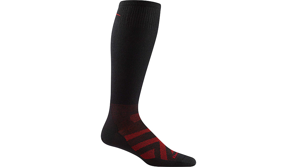 Darn Tough RFL Thermolite OTC Ultra-Lightweight Ski Sock - Mens, Black, Extra Large, 8019-BLACK-XL-DARN