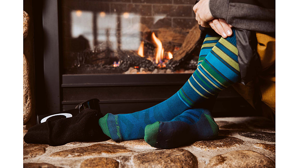 Darn Tough Snowpack OTC Midweight Ski Sock - Mens, Midnight, Extra Large, 8017-MIDNIGHT-XL-DARN