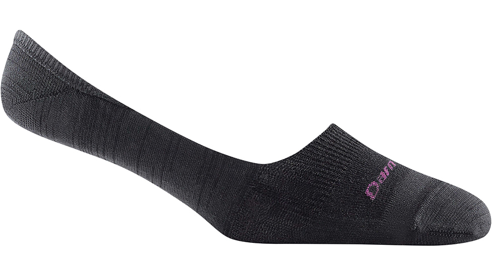 Darn Tough Top Down Solid Lifestyle Sock - Womens, Black, Large, 6044-BLACK-L-DARN