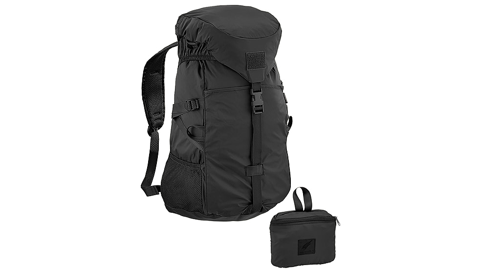 Defcon 5 Foldable Backpack, 25 Liters, Black, D5-346 B