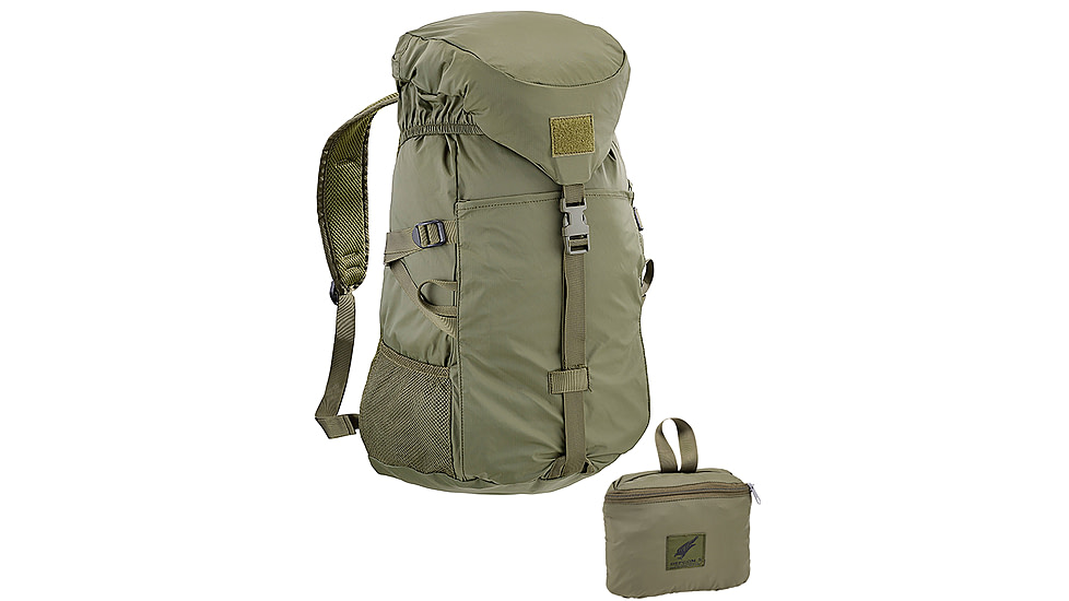Defcon 5 Foldable Backpack, 25 Liters, OD Green, D5-346 OD