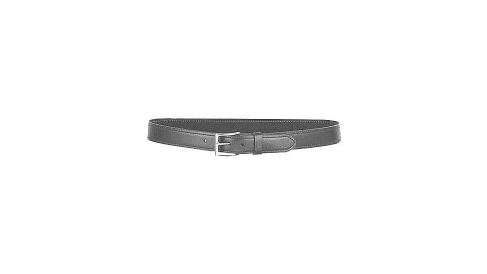 DeSantis 1 1/2in. Plain Lined Leather Belt, Lined, Black, 46, B12BL46Z0