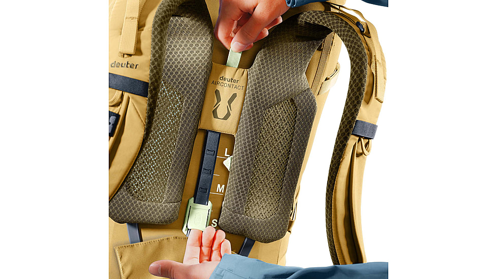Deuter Aircontact Core 50+10 Backpack, 50L, Savanna/Nori, 335132662160