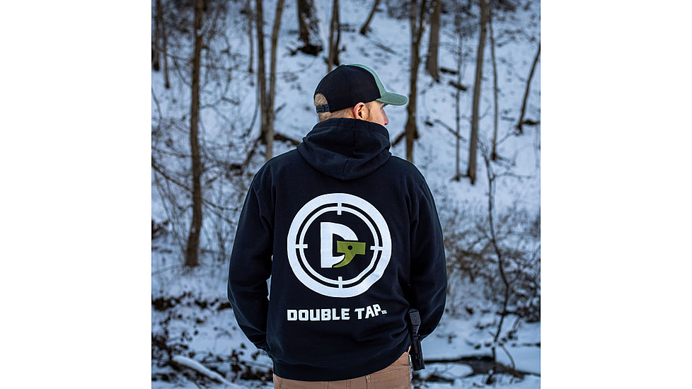 Double Tap Industries Double Tap Ind. Hoodie - Mens, Black, 3XL, AP-HOD-1-3XL