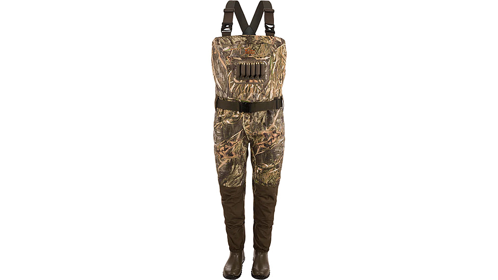 DRAKE Hardline Insulated Breathable Wader - Men's, 13 US Boot Size, Mossy Oak Original Shadowgrass, DF0253-009-XLG13