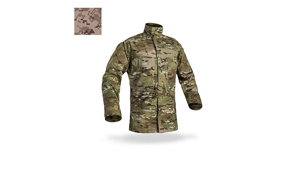 DRIFIRE / Crye Precision FR Field Shirt - Mens, Regular, Desert Marpat, Medium, DF2-CR-550FS-DM-MDR