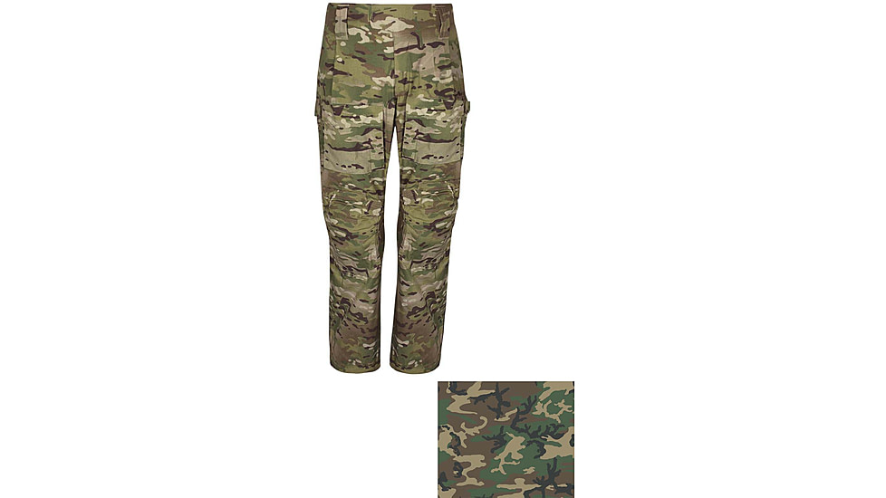 DRIFIRE FORTREX FR Combat Pant - Mens, Short, NATO Woodland, Medium, DF2-550CP-NW-MDS