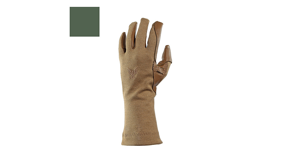 DRIFIRE FORTREX FR Touch Screen Long Flyers Glove - Mens, Sage Green, Medium, DFG950SG04MD